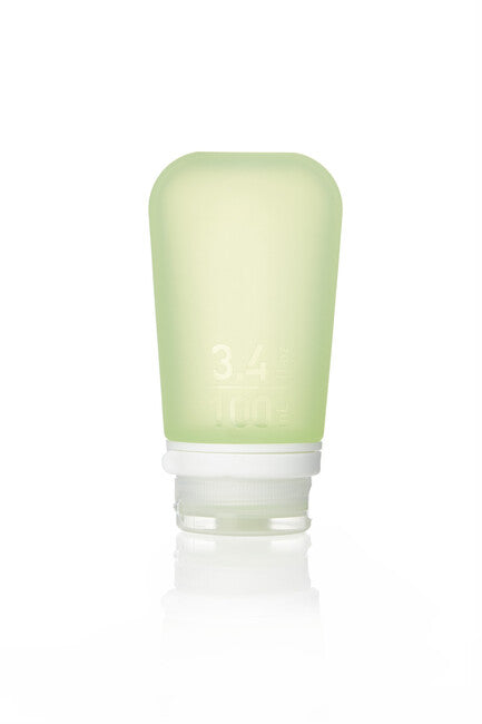 Humangear GoToob+ Silicone Travel Bottle, Green, 100 ml
