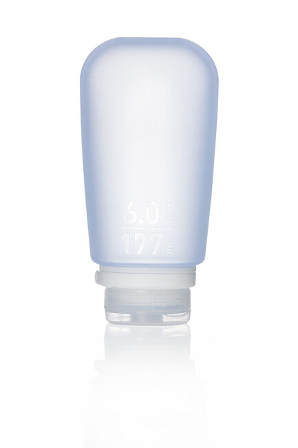 Humangear GoToob+ Silicone Travel Bottle 177ml, Blue
