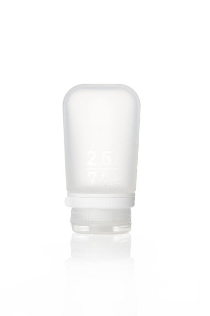 Humangear GoToob+ Silicone Travel Bottle 74ml Clear