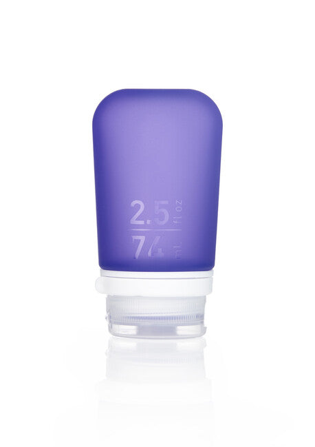 Humangear GoToob+ Silicone Travel Bottle 74 ml, Purple