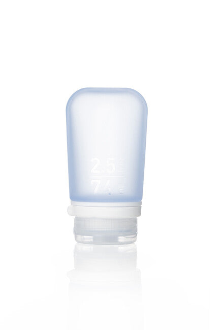Humangear GoToob+ Silicone Travel Bottle 74ml, Blue