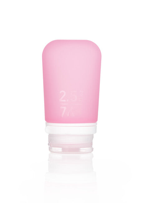 Humangear GoToob+ Silicone Travel Bottle 74ml, Pink