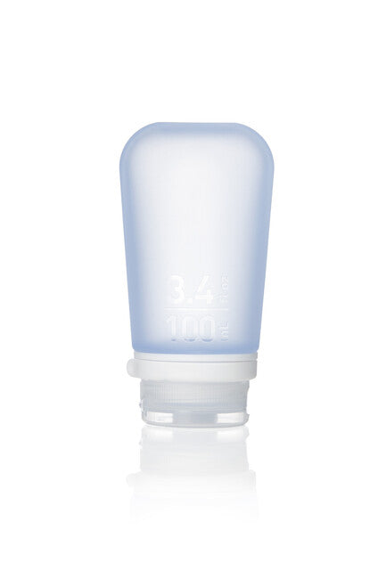 Humangear GoToob+ Silicone Liquid Container 100ml, Blue