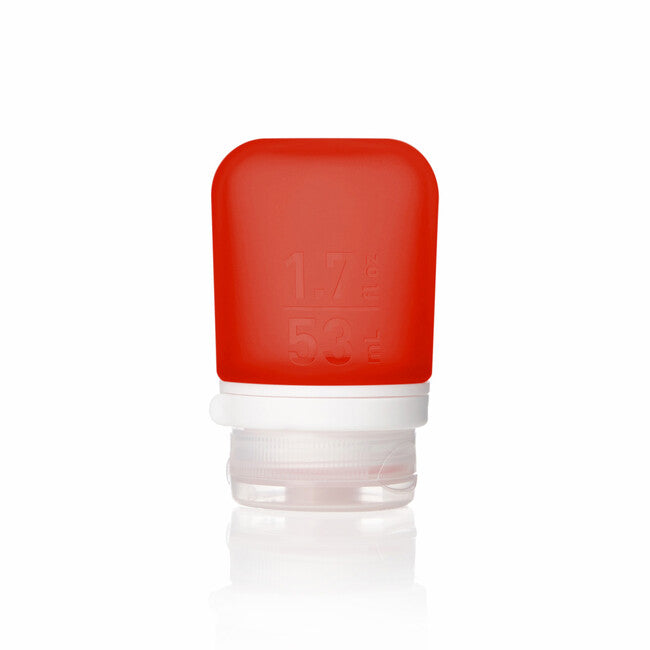 Humangear GoToob+ Silicone Liquid Container, 53ml, Red