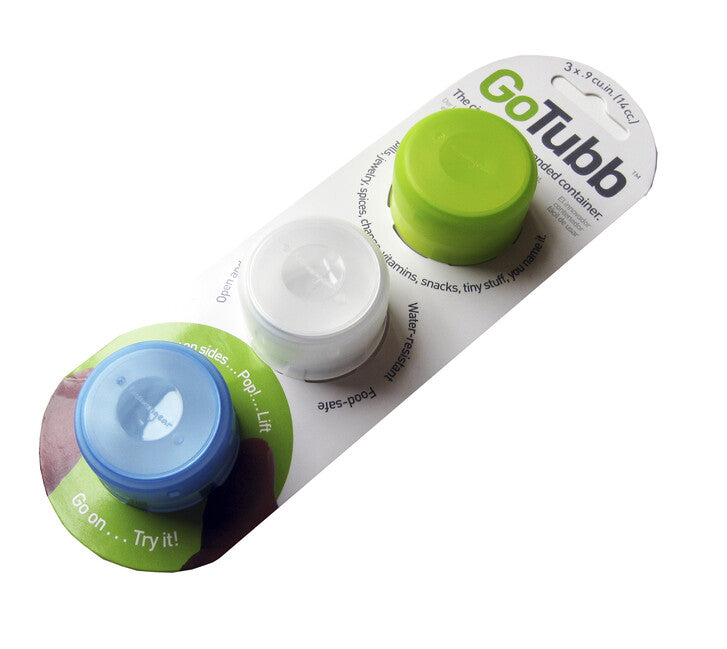 Humangear GoTubb Storage Boxes Set, Colorful, S