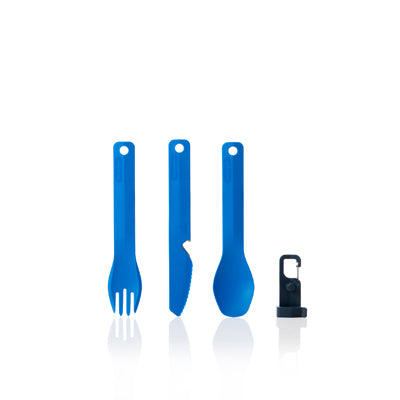 Humangear GoBites BIO Utensil Set, Navy Blue