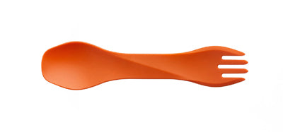 Humangear GoBites BIO UNO Cutlery Set, Orange (20-piece)