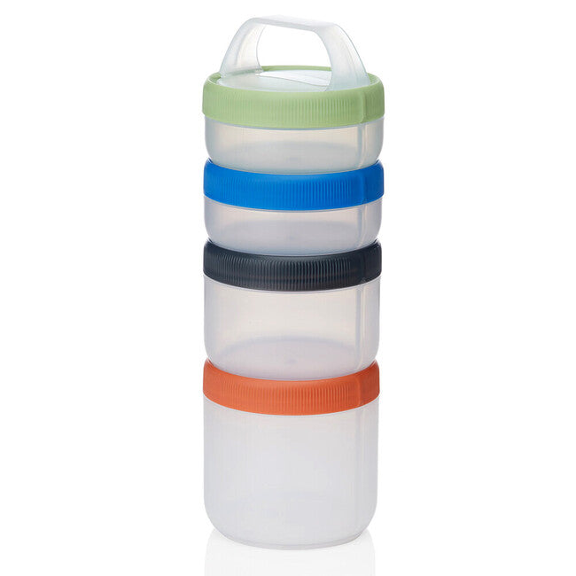 Humangear Stax Modular Container Twist & Go L 4-Pack