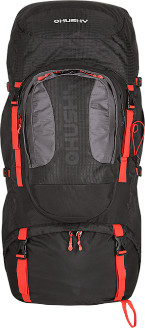 HUSKY Samount Expedition Backpack 60+10L, Black