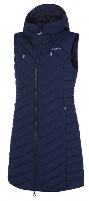 HUSKY Napi women's hardshell vest, dark blue