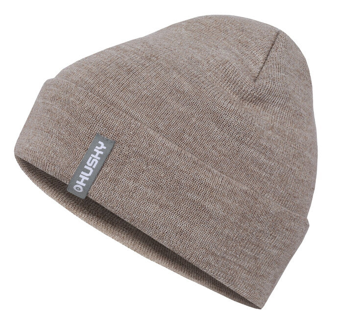 HUSKY Merhat 4 ženska merino kapa, bež
