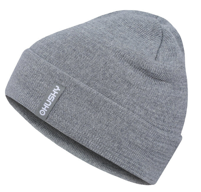 HUSKY Women's Merino Beanie Merhat 4, Grey Melange