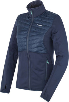 HUSKY Airy women's zip sweatshirt, dark blue