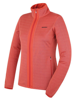 HUSKY Artic Zip women's zip sweatshirt, red