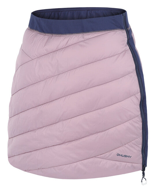 Husky Women's Reversible Winter Skirt Freez, Burgundy/Navy Blue
