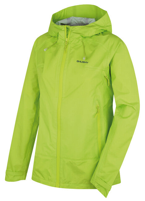 HUSKY Lamy 3 Women's Outdoor Jacket, Bright Green