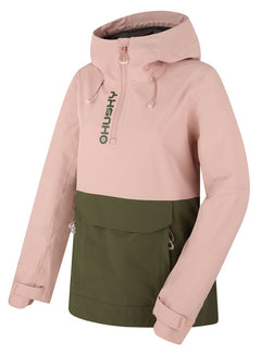 HUSKY Nabbi women's outdoor jacket, light pink/khaki