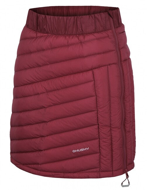 HUSKY Women's Down Skirt Frozy, Burgundy