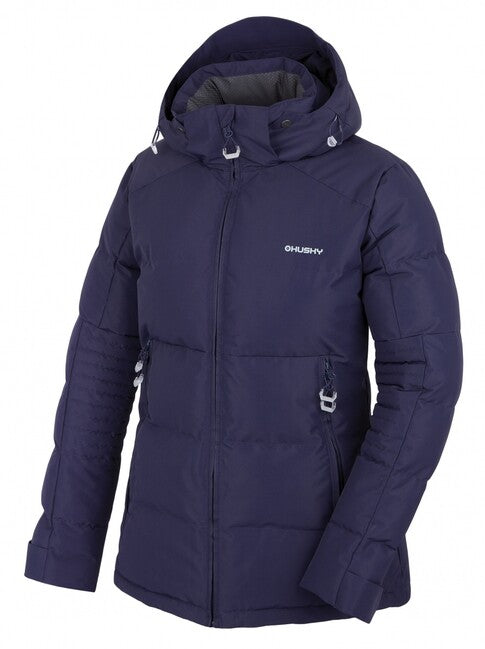 HUSKY Norel Women's Down Winter Jacket, Navy Blue