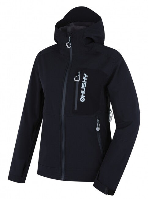 HUSKY Samai Women's Softshell Jacket, Black