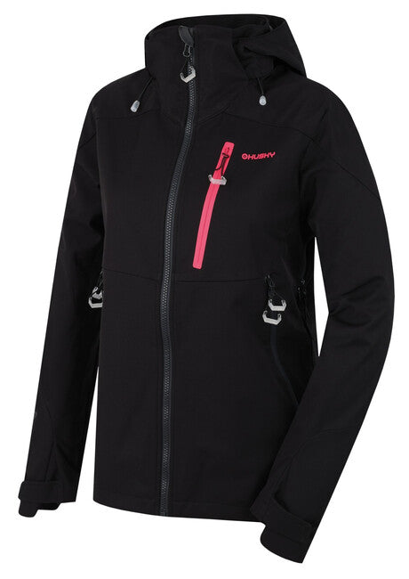 HUSKY Women's Softshell Jacket Sauri L, Black