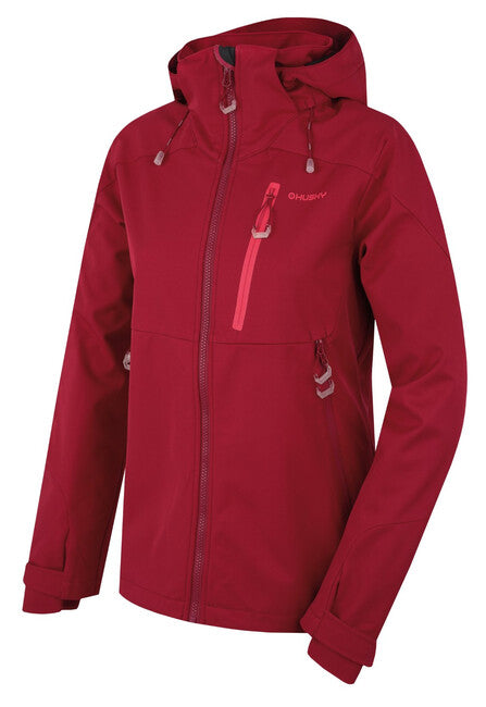 HUSKY Women's Softshell Jacket Sauri L, Magenta