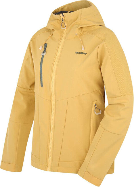 HUSKY Sevan Women's Softshell Jacket, Yellow