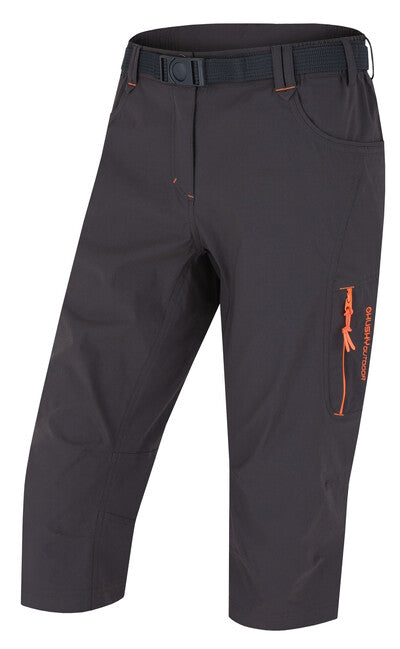 HUSKY Women's 3/4 Pants Klery L, Dark Grey