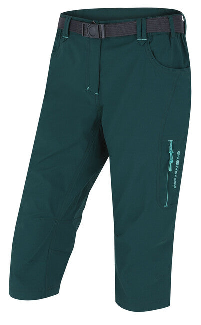 Husky Women's 3/4 Pants Klery L, Dark Green