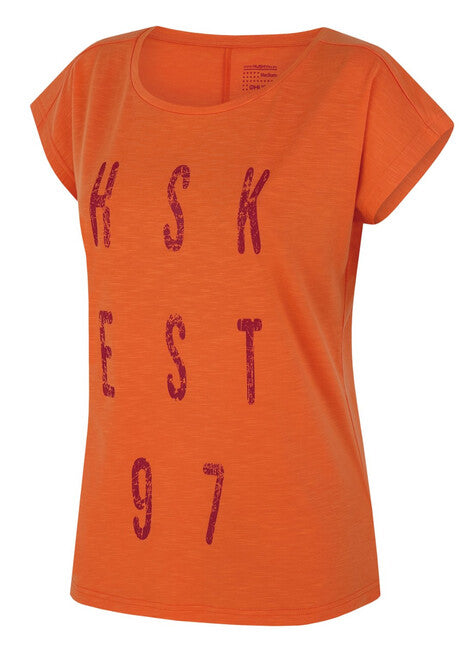HUSKY Women's Functional T-Shirt Tingl, Light Orange