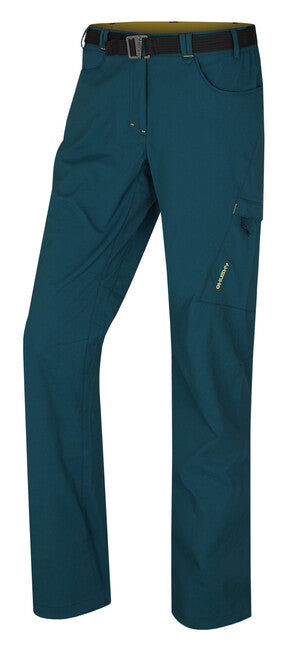 HUSKY Kahula Women's Outdoor Pants L, Dark Muted Turquoise