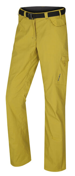 HUSKY Kahula γυναικείο outdoor παντελόνι, κιτρινοπράσινο, L