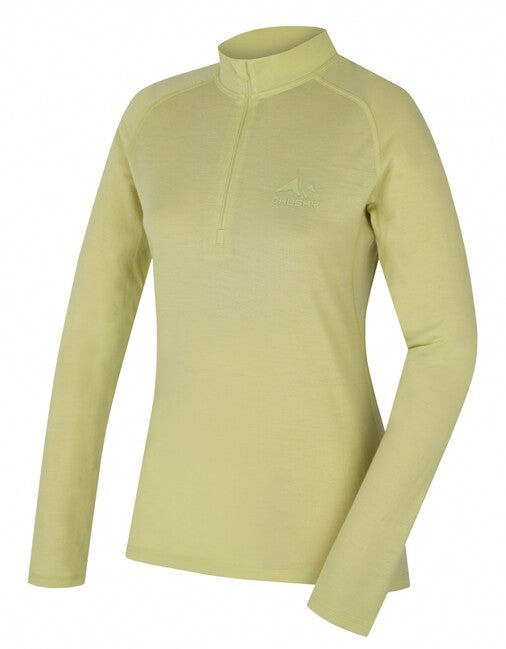 HUSKY Merow Zip Women's Thermal Shirt L, Light Green