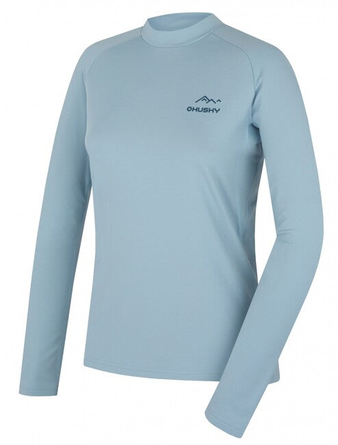 HUSKY Women's Thermal Long Sleeve Shirt Tromi L, Light Blue