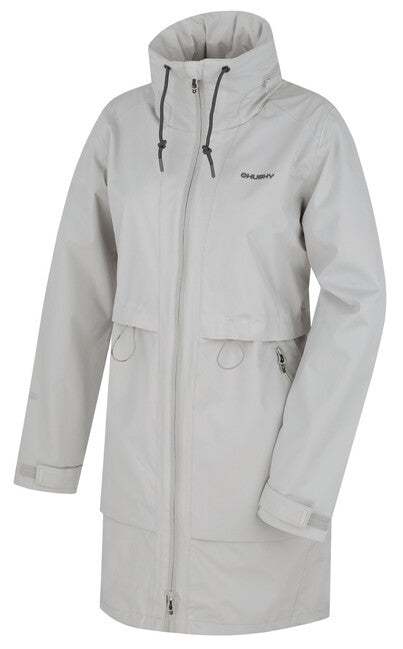 Husky Women's Hardshell Jacket Nevr L, Light Grey