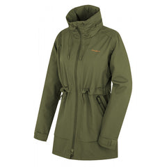 HUSKY Nevr γυναικείο hardshell παλτό, σκούρο khaki