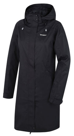 HUSKY Nut women's hardshell coat, black, L