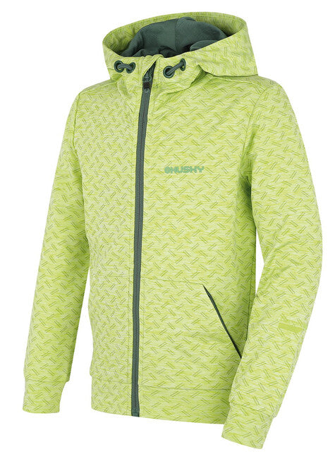 HUSKY Alony K Kids Hoodie, Bright Green
