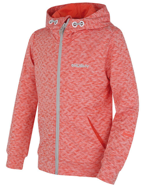 Husky Alony K Children's Hoodie, Pink