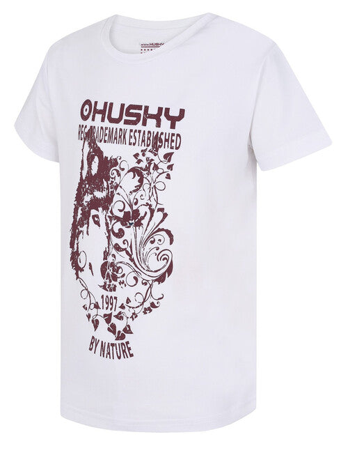 HUSKY Detské funkčné tričko Tash K biela