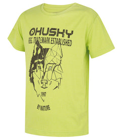 HUSKY Tash K kids' functional t-shirt, bright green