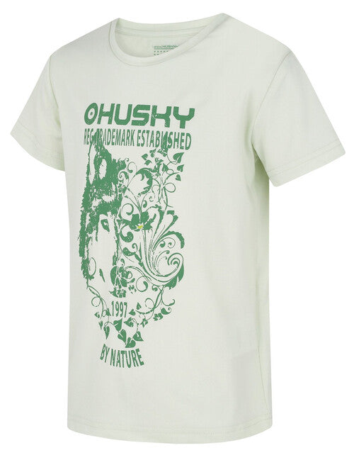 HUSKY Tash K Kids Functional T-Shirt, Light Green