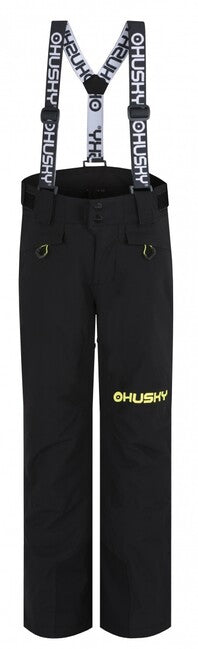 HUSKY Gunis Kids Ski Pants, Black