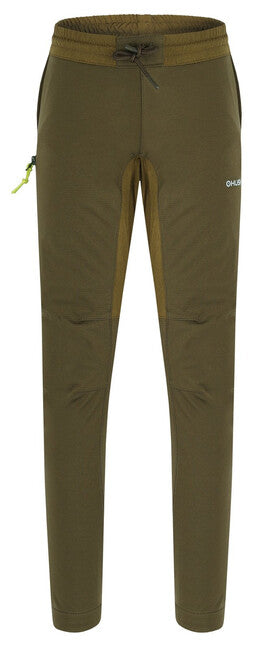 HUSKY Klassum K Kids Softshell Pants, Dark Khaki