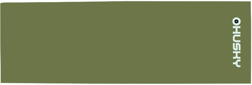 HUSKY Foal Sleeping Mat 1.2 cm 2014, Dark Green