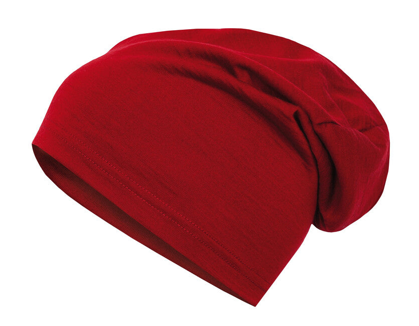 Husky Merhat Merino Beanie, Red