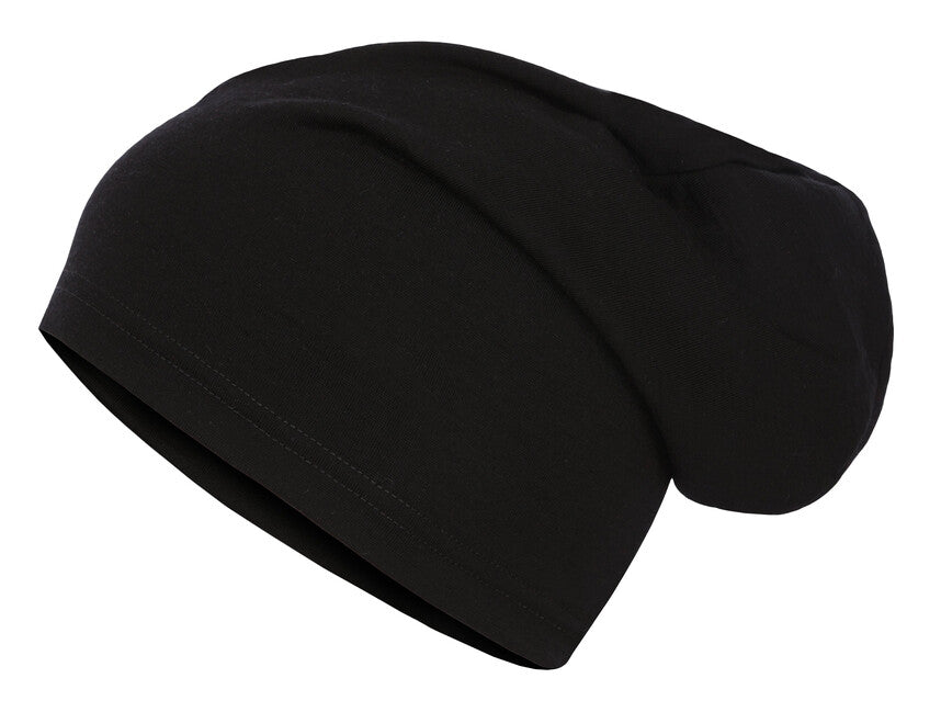 HUSKY Merhat μαλλί merino σκούφος, μαύρο