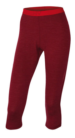 HUSKY Merino žensko termo perilo 3/4 hlače, temno opečnata