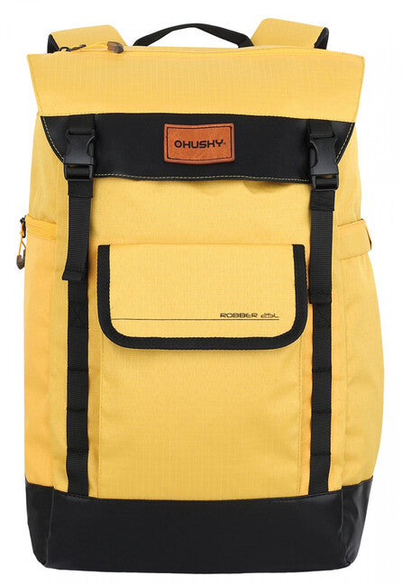 HUSKY Robber Urban Backpack 25L, Yellow