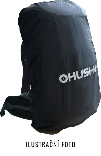 HUSKY Raincover Backpack Cover, Black, M